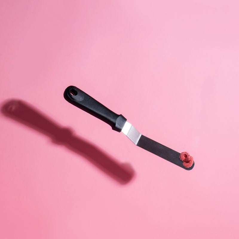 Sprinks Stainless Steel Cranked Spatula - 6inch / 15cm