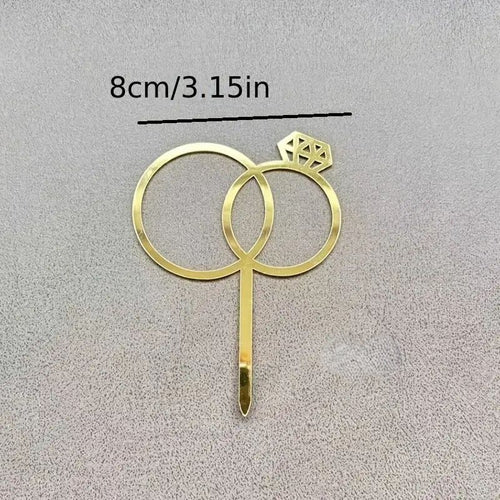 acrylic-topper-wedding-engagement-rings-gold-1pc