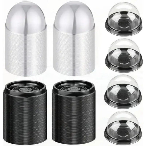 black-dome-cake-dessert-container-with-lid-7-x-7-x-4-5cm-5-pack