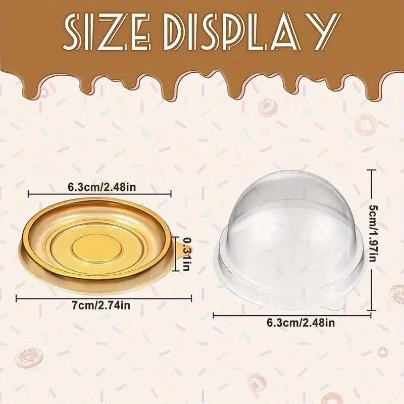black-dome-cake-dessert-container-with-lid-7-x-7-x-4-5cm-5-pack
