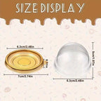 black-dome-cake-dessert-container-with-lid-7-x-7-x-4-5cm-5-pack