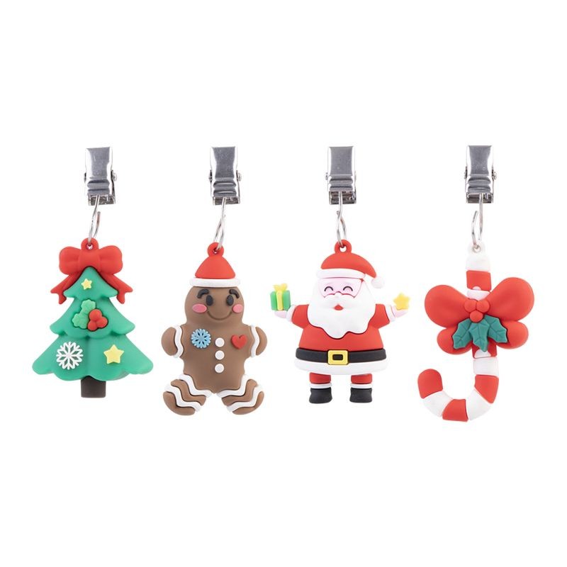 Alfresco Lane Tablecloth Weights - Christmas - Set of 4