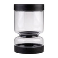 Appetito Borosilicate Glass Pickle Jar - Black 1.1L
