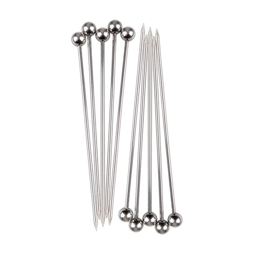 Bartender Stainless Steel Cocktail Picks - set of 10