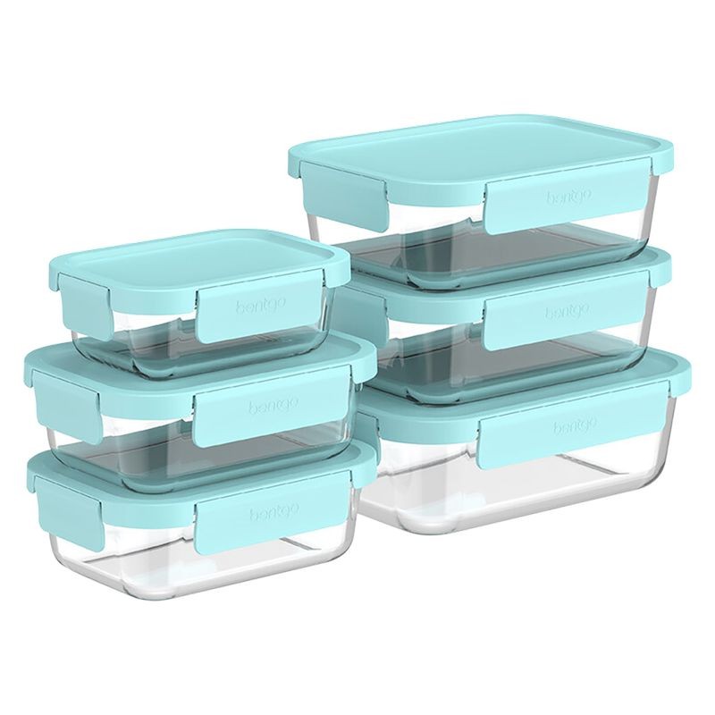 bentgo-rectangle-glass-food-storage-set-soft-aqua-12-pieces