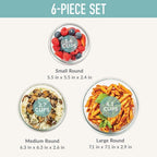 bentgo-round-glass-food-storage-set-soft-aqua-6-pieces