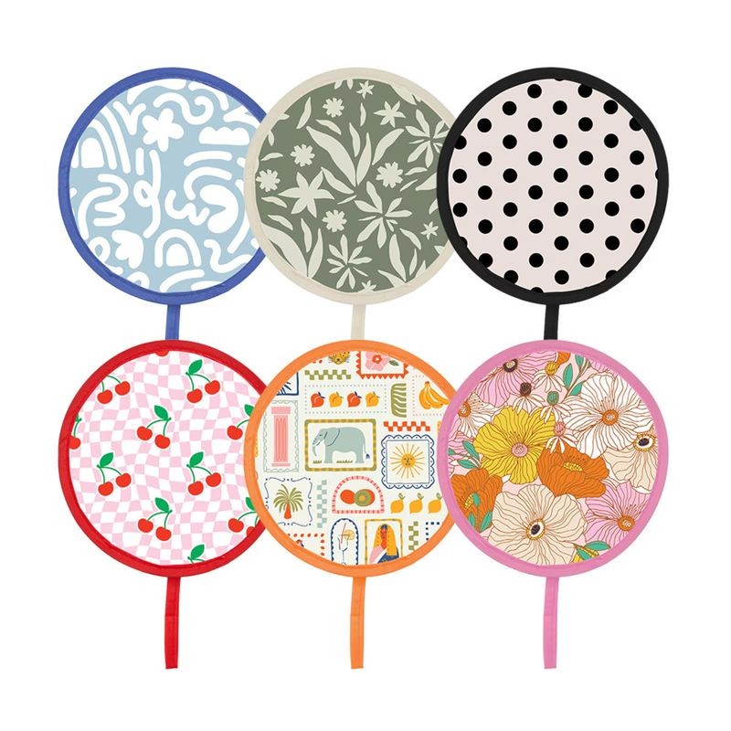 Sachi Pop Folding Travel Fan - Assorted Colours