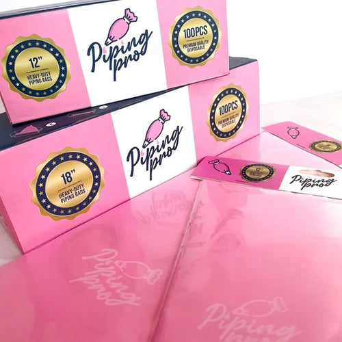 Cake Craft Disposable Piping Bags - Heavy Duty 12inch/30cm 100 pack