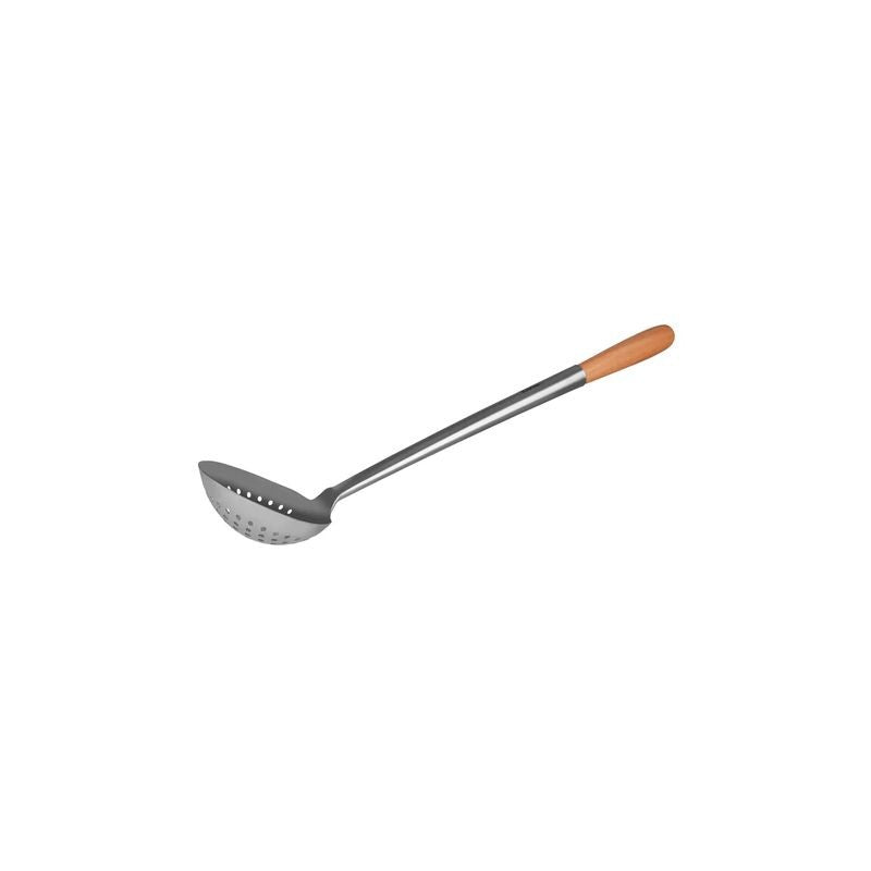 Chef Inox Skimmer Bowl with Wood Handle 135x390mm