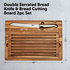 furi-double-serrated-bread-knife-bread-cutting-board-set-2-piece