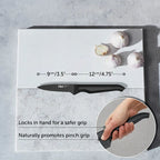 Furi Jet Black Knife Set -  Cooks & Pairing Knives - 2 Piece