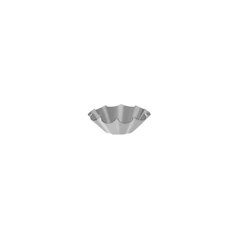 Guery Fixed Base Brioche Mould 10 Ribs 90x32mm