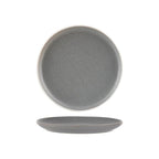 Tablekraft Urban Grey Round Coupe Plate 268mm - 4 PACK