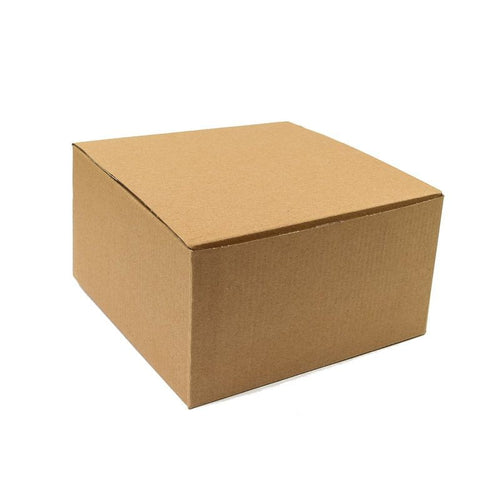 8 inch x 12 pack Brown Pop Up Cake Box Bake Group