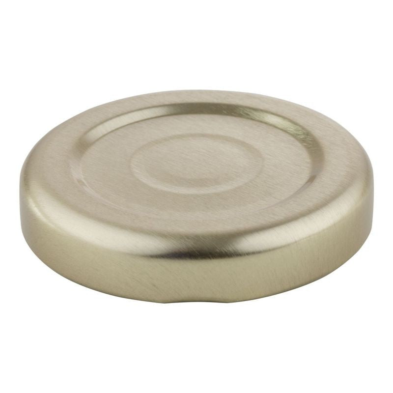Plasdene Metal Button Twist Cap - Gold 53mm