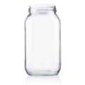 Plasdene Glass Round Food Jar with Twist Finish - 750ml