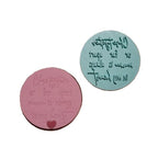 3 Lil Bugs Close together or far apart Mum is always in my heart-Cookie Stamp