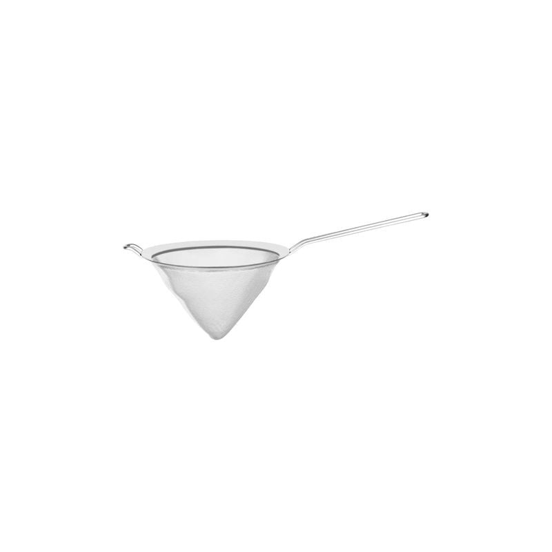 Chef Inox Conical Stainless Steel Mesh & Rim Strainer 200x220mm