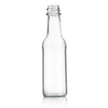 Plasdene Flint Glass Sauce Bottle with Snap & Screw Finish - 250ml