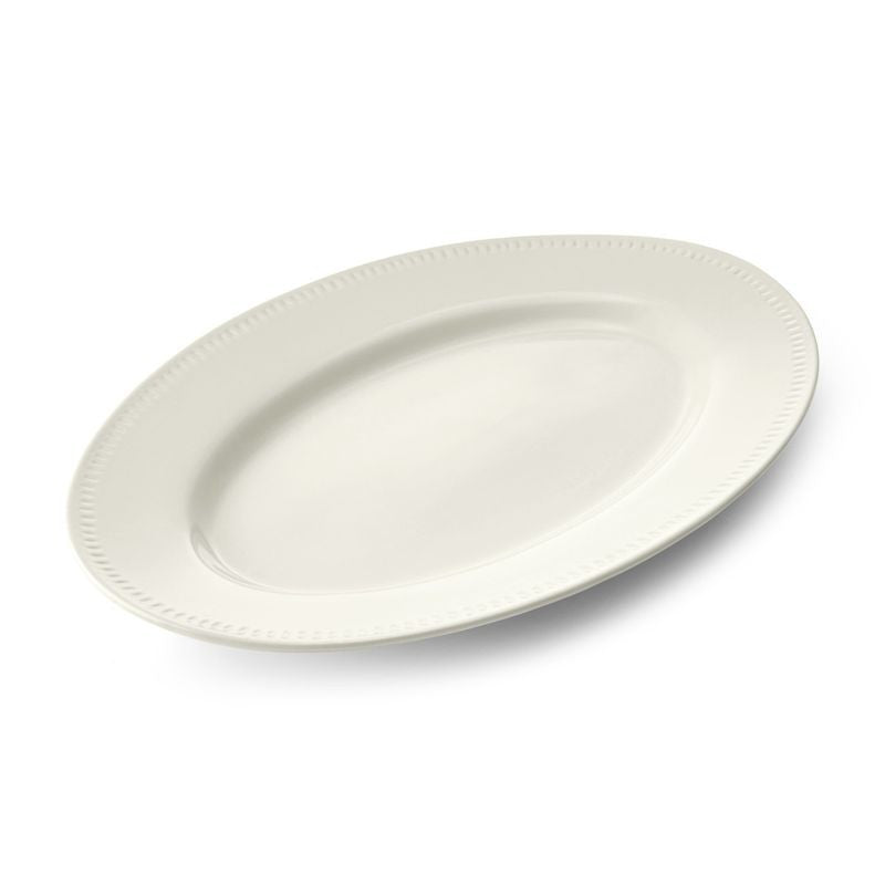 mikasa-cranborne-stoneware-oval-serving-platter-cream-39cm