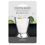 BarCraft Stainless Steel Jigger - 0.5 to 2.5 ounce