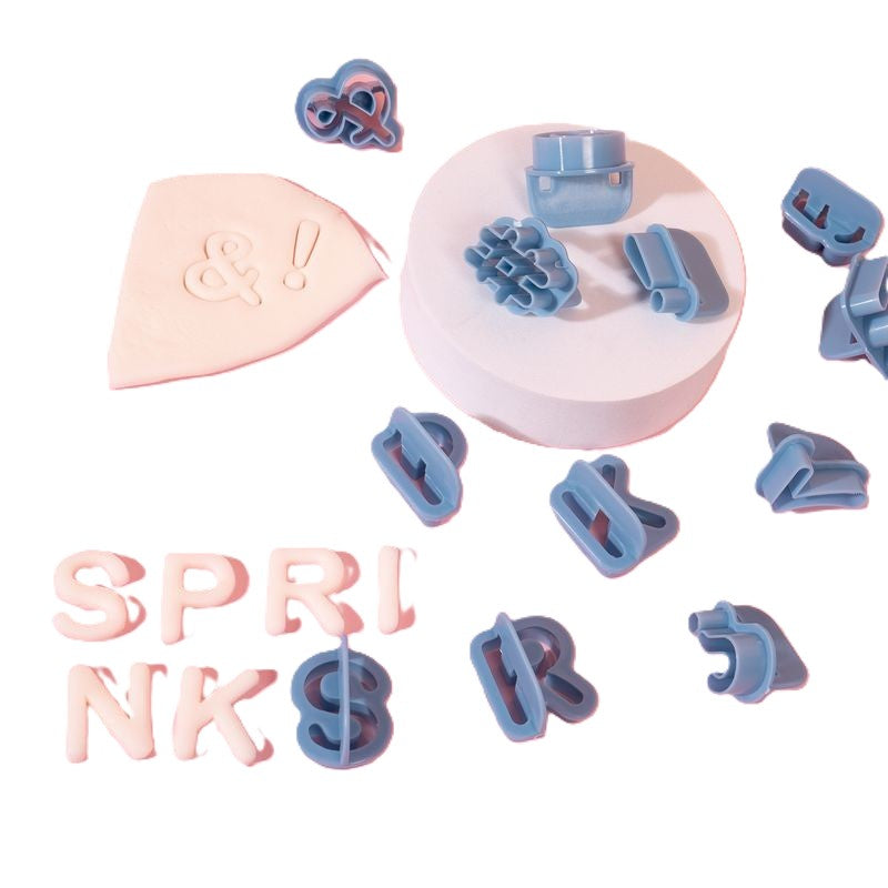 Sprinks Alphabet & Number Cutter Set - 40 pieces