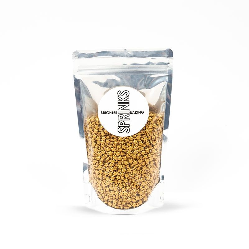 Sprinks Gold Stars Sprinkles 500gm