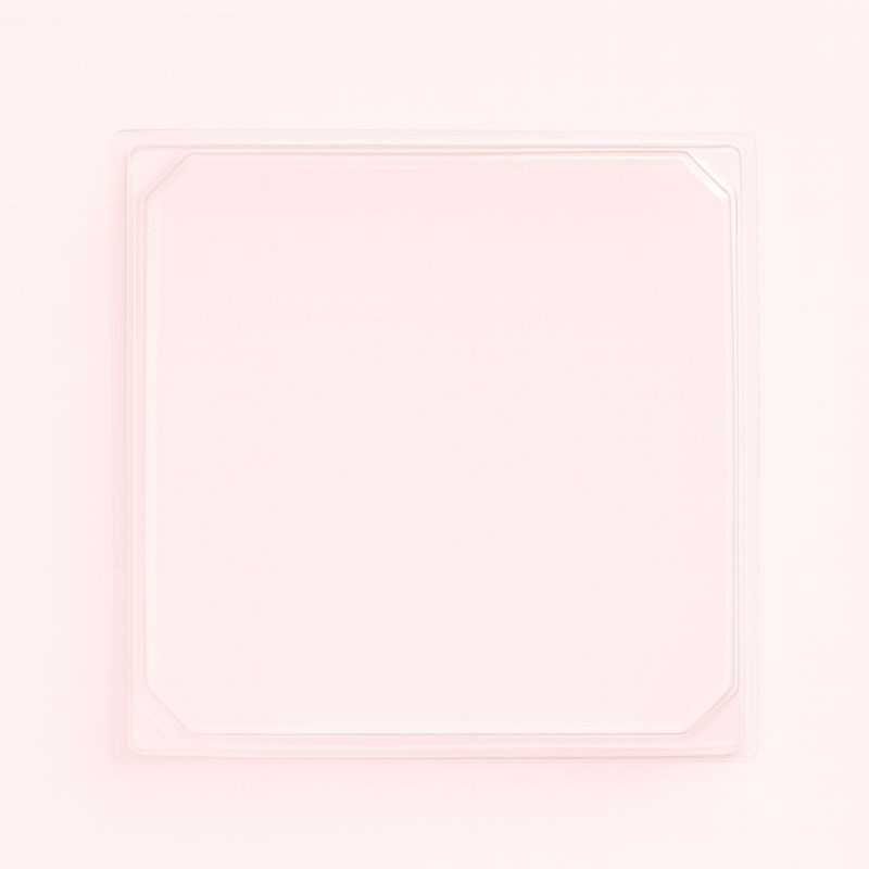 White Dessert Box with Clear Lid 11 x 12 x 5cm 5 pack
