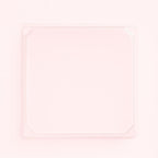 White Dessert Box with Clear Lid 11 x 12 x 5cm 5 pack