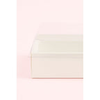 White Dessert Box with Clear Lid 11 x 12 x 5cm 5 pack