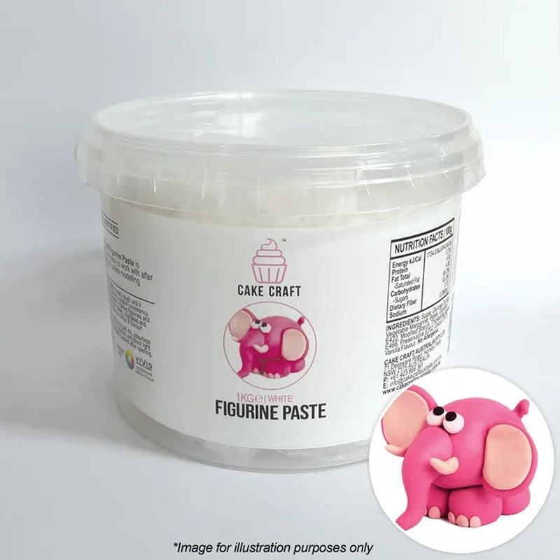 Cake Craft Figurine Gum Paste - White 1kg