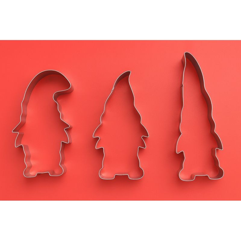 Christmas Gonk Cookie Cutters Set - 3 pieces