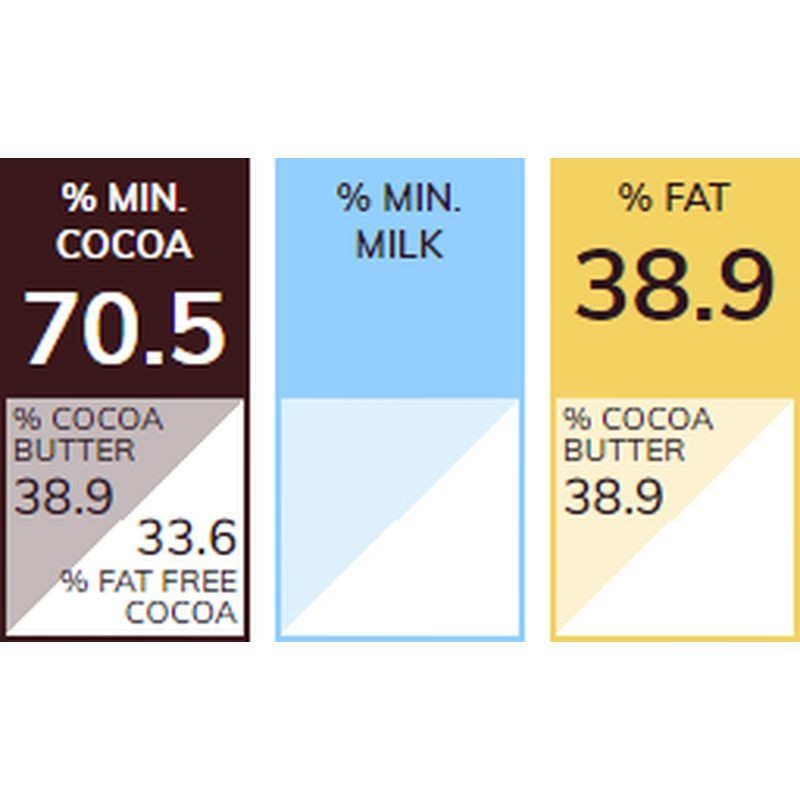 Callebaut Dark 70% Bittersweet Chocolate 400G