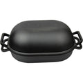 Brunswick Bakers Pre-seasoned Cast Iron Bread Baking Pan 39x26cm