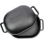 Brunswick Bakers Pre-seasoned Cast Iron Bread Baking Pan 39x26cm