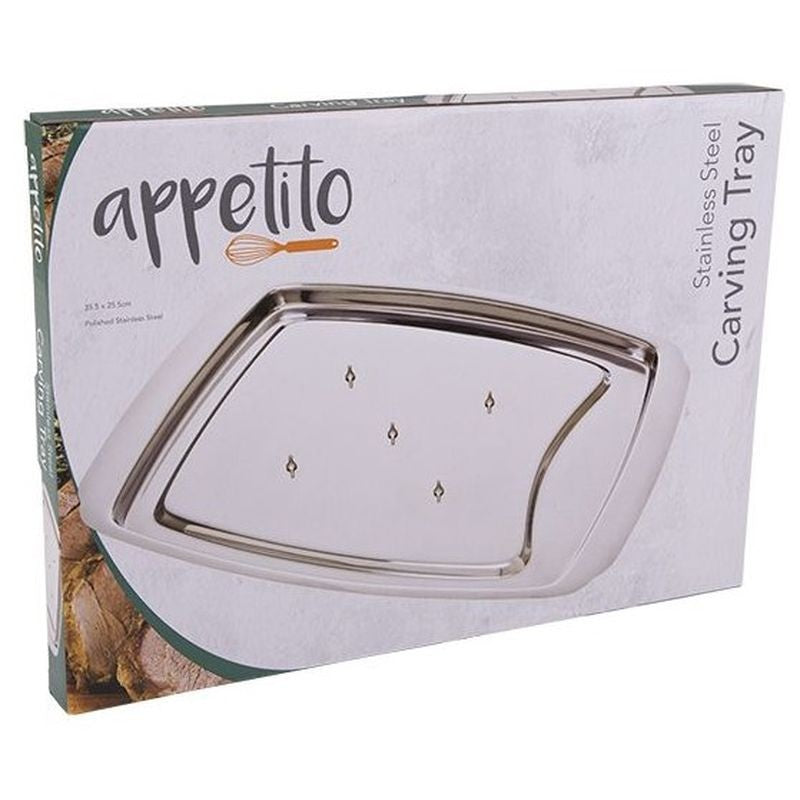 appetito-stainless-steel-spike-carving-tray