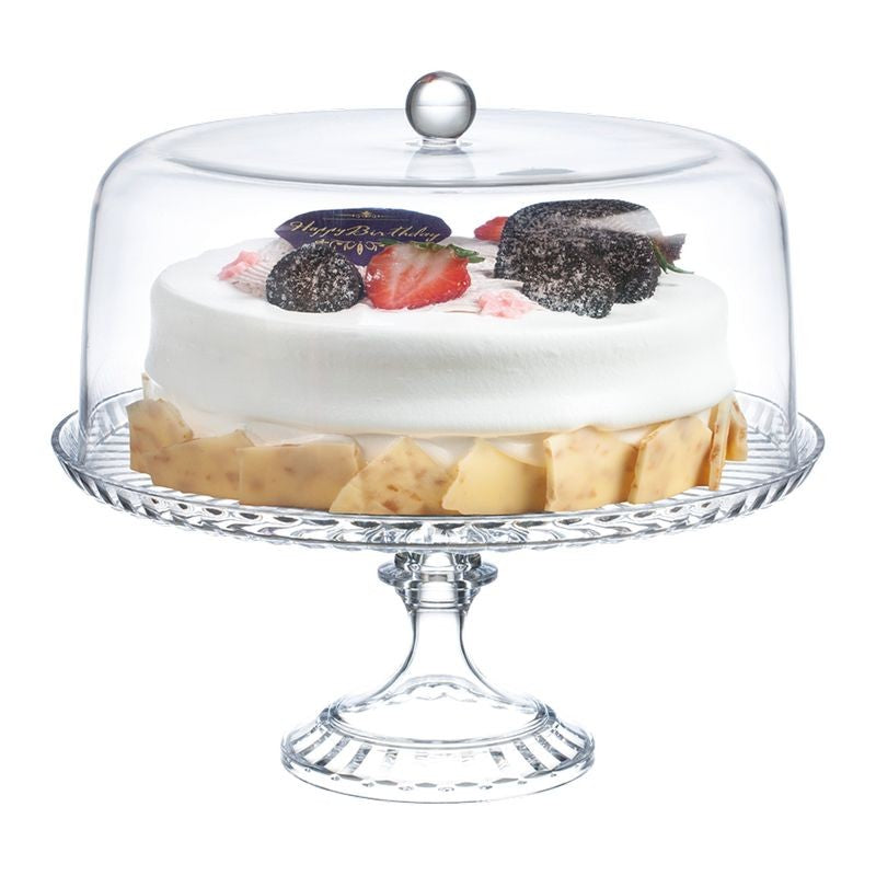 pizzazz-footed-cake-stand-dome-set-28cm
