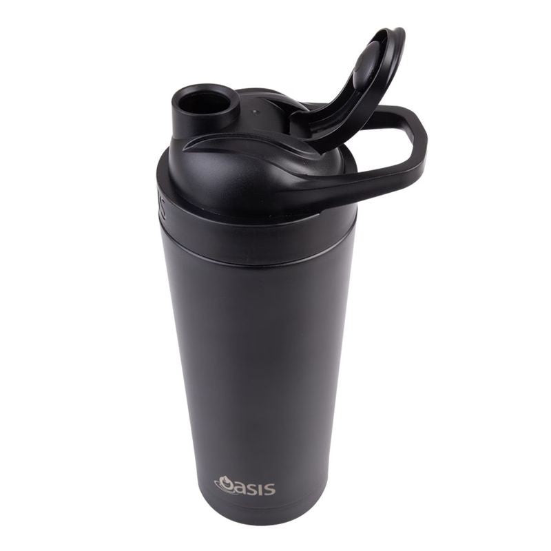 oasis-ss-double-walled-insulated-protein-shaker-700ml-black