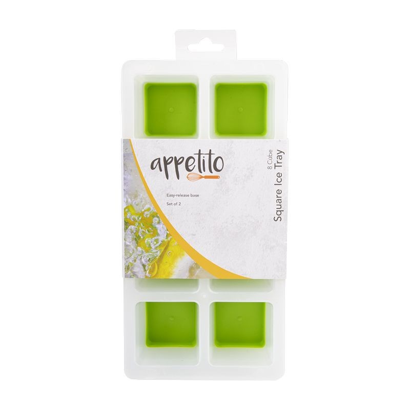 appetito-easy-release-8-cube-square-ice-tray-set-of-2