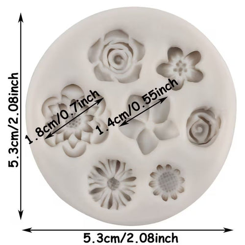 assorted-flowers-silicone-mould-round