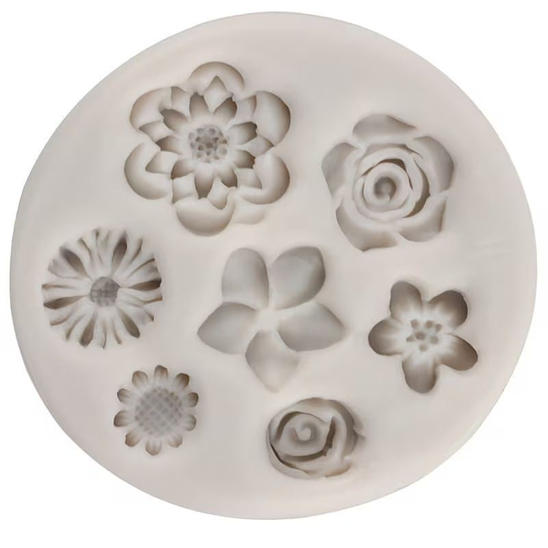 assorted-flowers-silicone-mould-round
