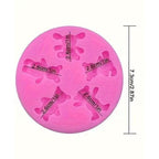 Teddy Bear Silicone Mould – 5 Cavity