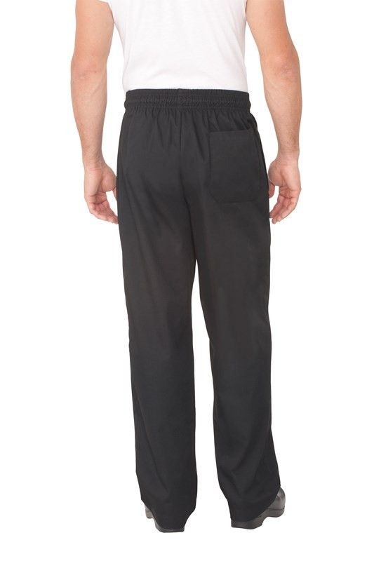 Chef Works Black Baggy Pants NBBP XS - 7XL