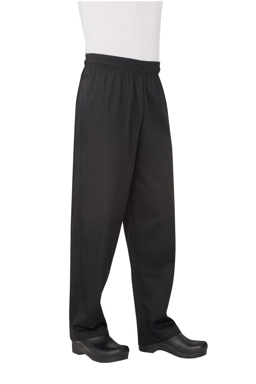 Chef Works Black Baggy Pants NBBP XS - 7XL