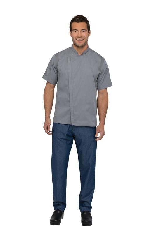Chef Works Springfield Mens Zipper Chef Jacket BCSZ009