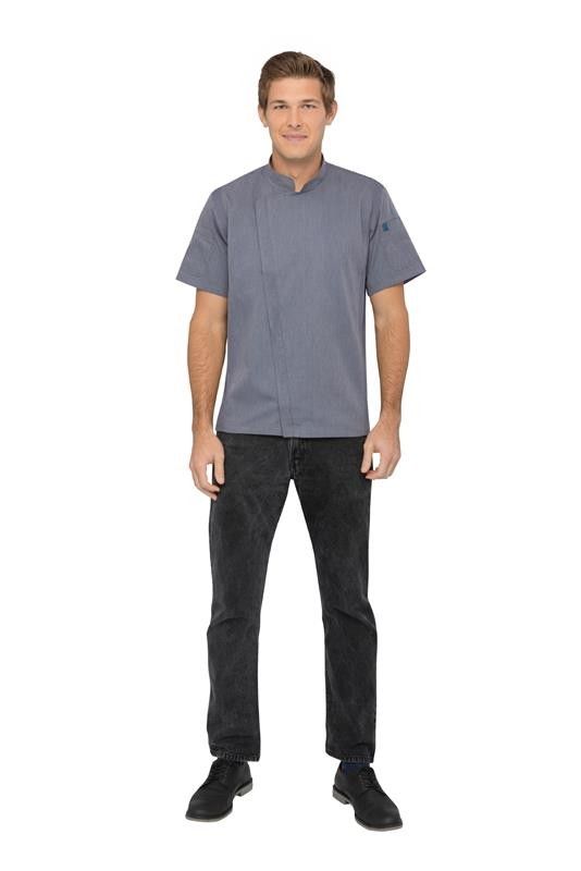 Chef Works Springfield Mens Zipper Chef Jacket BCSZ009