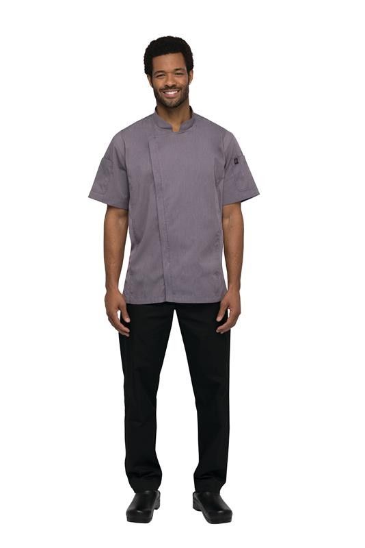 Chef Works Springfield Mens Zipper Chef Jacket BCSZ009