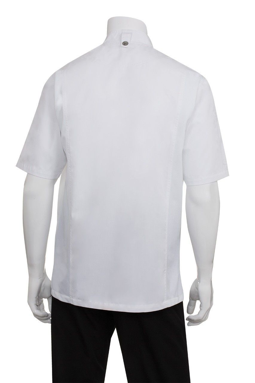 Chef Works Springfield Mens Zipper Chef Jacket BCSZ009