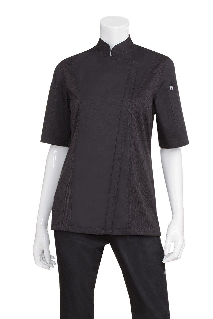 Chef Works Springfield Womens Zipper Chef Jacket BCWSZ006