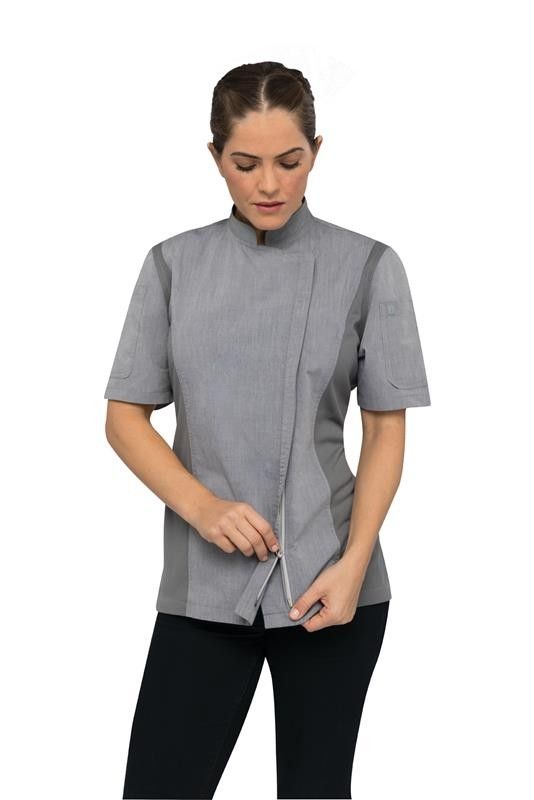 Chef Works Springfield Womens Zipper Chef Jacket BCWSZ006